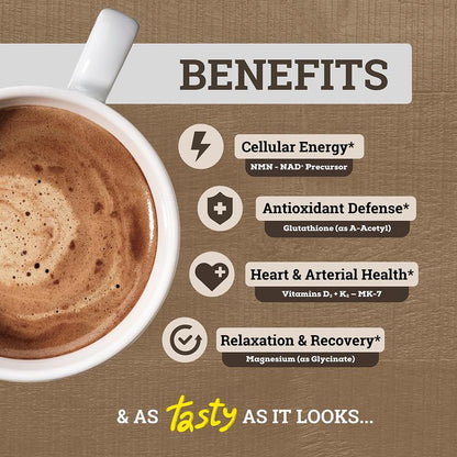 Longevity Mocha Coffee Mix – Support Energy, Focus & Healthy Aging