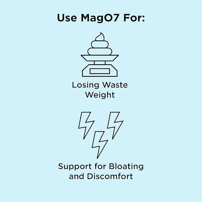 MagO7 - Original Oxygenated Magnesium Colon Cleanse & Digestive Detox Support