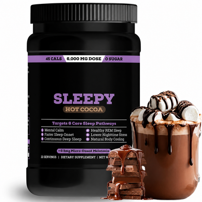 Sleepy Hot Cocoa – Support Relaxation, Restful Sleep & a Calmer Nighttime Routine
