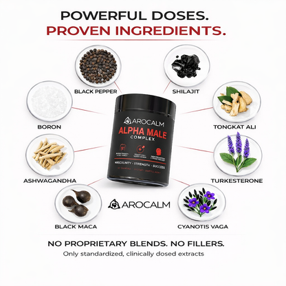 AROCALM Alpha Male Complex Gummies