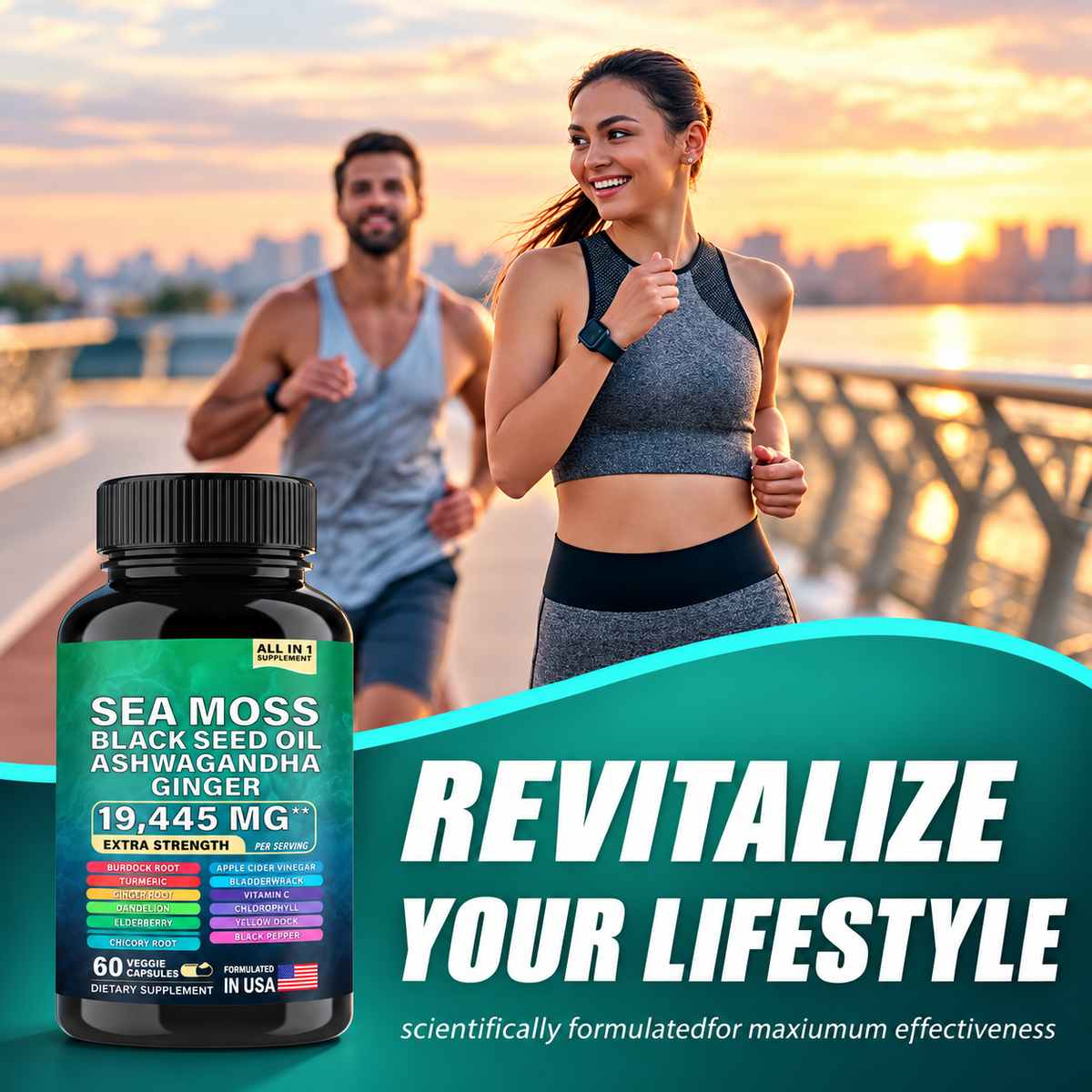 Sea Moss + Shilajit Daily Wellness Capsules Bundle – Energy, Vitality & Everyday Support