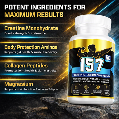 BPC 157 Performance Complex  – Peptide Blend for Strength, Recovery & Total Body Support