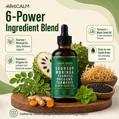 Soursop Moringa Gut Health Drops