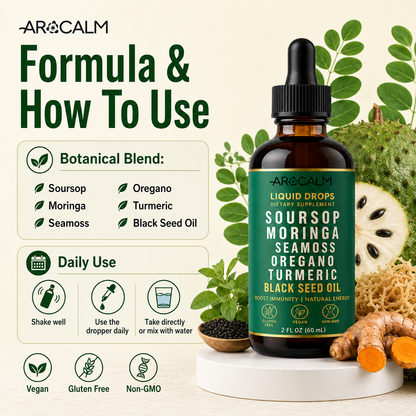 Soursop Moringa Gut Health Drops