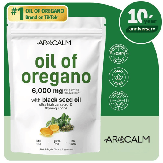 Oil of Oregano with Black Seed Oil, 300 Softgels