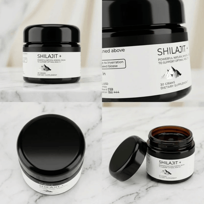 Shilajit+ Mineral Resin – Daily Energy, Stamina & Vitality Support