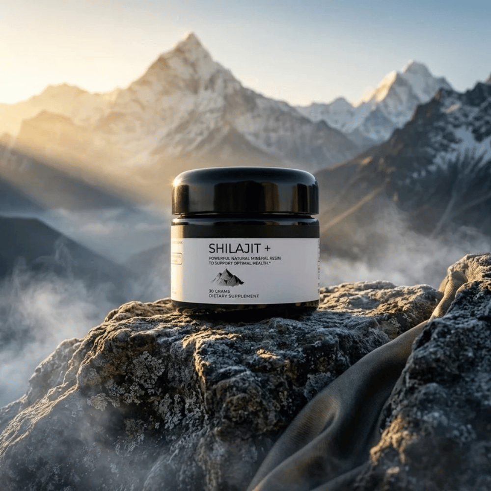 Shilajit+ Mineral Resin – Daily Energy, Stamina & Vitality Support