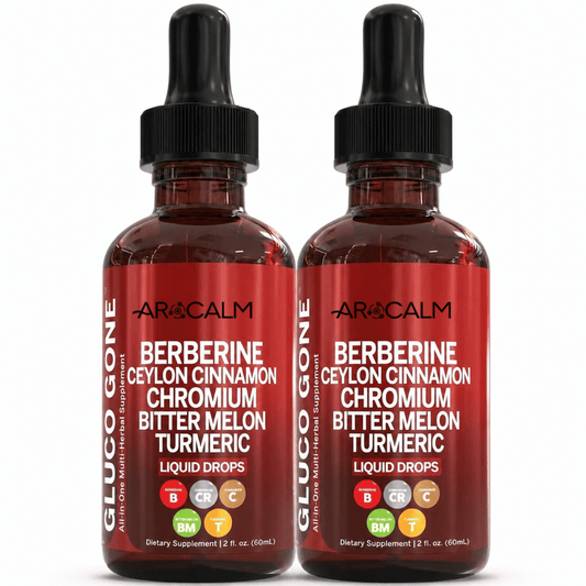 Berberine Liquid Drops with Ceylon Cinnamon & Herbal Blend – Blood Sugar Support – Berry Cinnamon Flavor (2 fl oz)