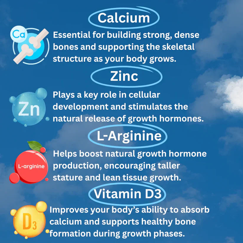 Arocalm Heightener Gummies