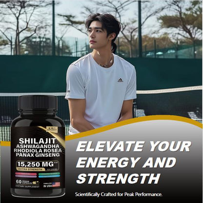 Sea Moss + Shilajit Daily Wellness Capsules Bundle – Energy, Vitality & Everyday Support