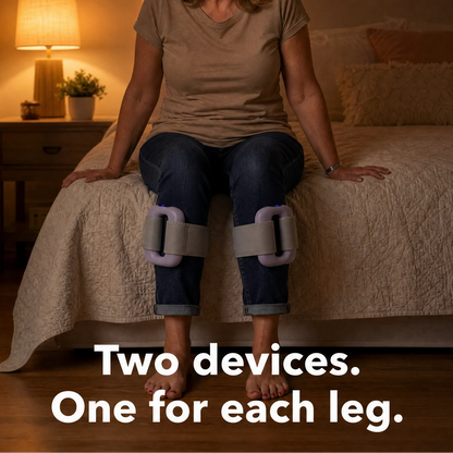Portable Leg Vibration Massager – Wearable Calf Relaxation & Comfort Device