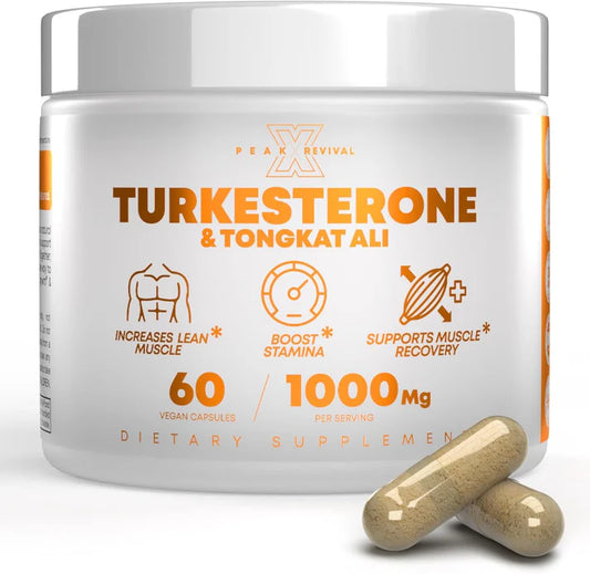 Turkesterone & Tongkat Ali - Testosterone  Capsules